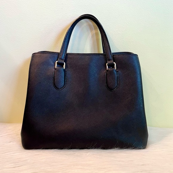 Kate Spade Laurel Way Black Leather Satchel - Picture 2 of 9